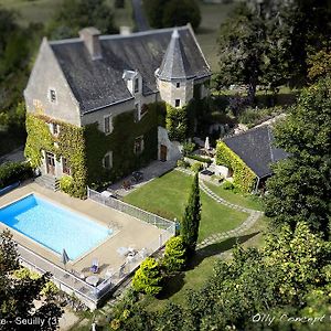 Bed and Breakfast Manoir De L'Abbaye Seuilly Exterior photo