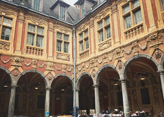 Old Stock Exchange How to Visit the Vieille Bourse Book Market in Lille | solosophie photo