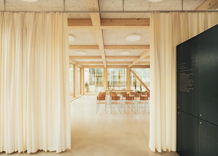 WALTER ZOO AG Tom Munz Architekt, Ladina Bischof · "Green Pavilion" St.Gallen ... photo