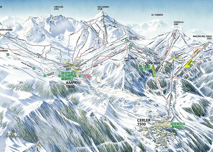 Aramón Cerler Cerler Ski Resort - Resort and ski area overview - OnTheSnow photo
