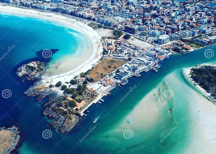 Forte Beach Aerial View of Forte Beach in Cabo Frio Beach, Rio De Janeiro ... photo
