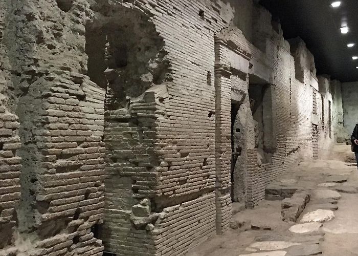 San Lorenzo Maggiore The Roman market in Naples - A site underneath San Lorenzo ... photo