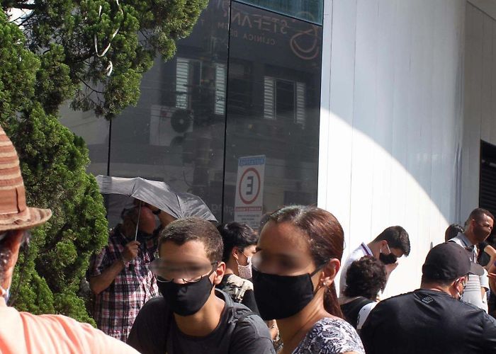 Brisamar Shopping Coronavírus: Shopping de São Vicente (SP) tem longa fila em ... photo