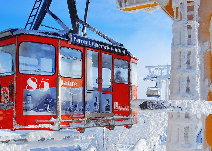 Fichtelberg Schwebebahn Fichtelberg Cable Car in Kurort Oberwiesenthal health and ski ... photo