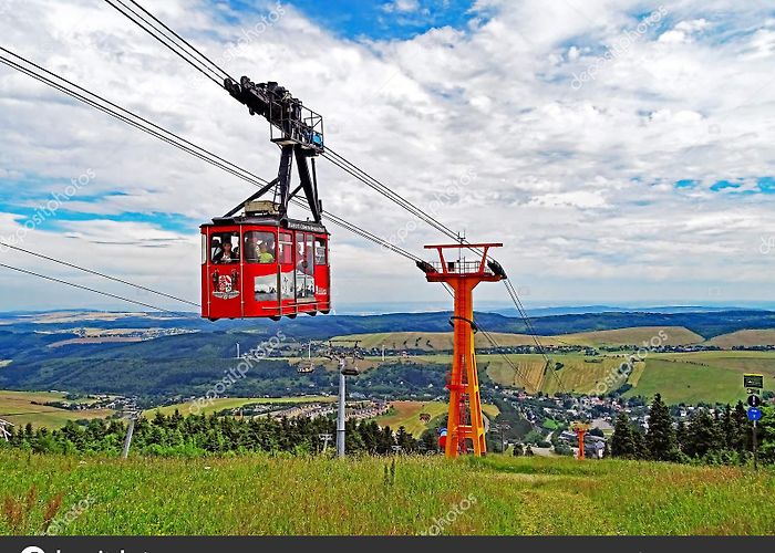 Fichtelberg Schwebebahn Fichtelberg-Schwebebahn in Oberwiesenthal (Germany) – Stock ... photo