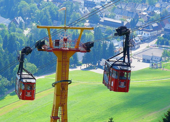 Fichtelberg Schwebebahn Fichtelberg Cable Car in Kurort Oberwiesenthal health and ski ... photo