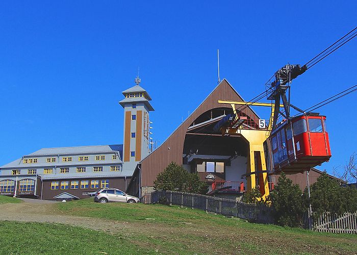 Fichtelberg Schwebebahn Fichtelberg Cable Car in Kurort Oberwiesenthal health and ski ... photo