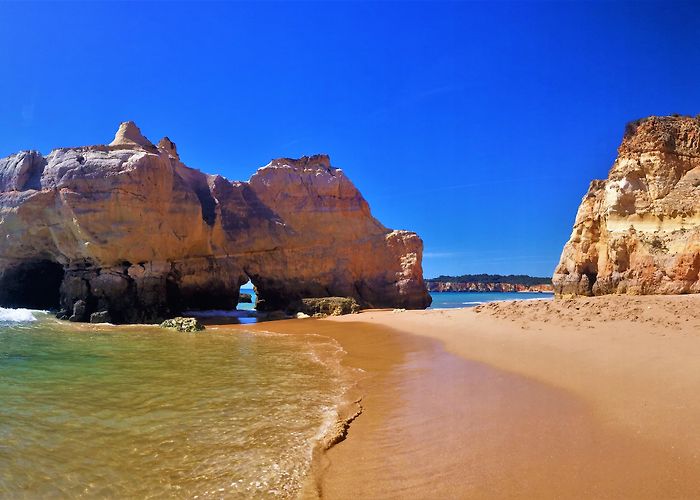 Praia da Rocha Praia da Rocha (Rock Beach), Portimão, Algarve, Portugal - She ... photo