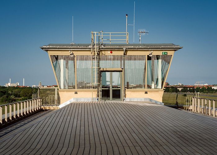 Tempelhof Airport Historic THF tower at Berlin Tempelhof Airport | Kebony | Archello photo