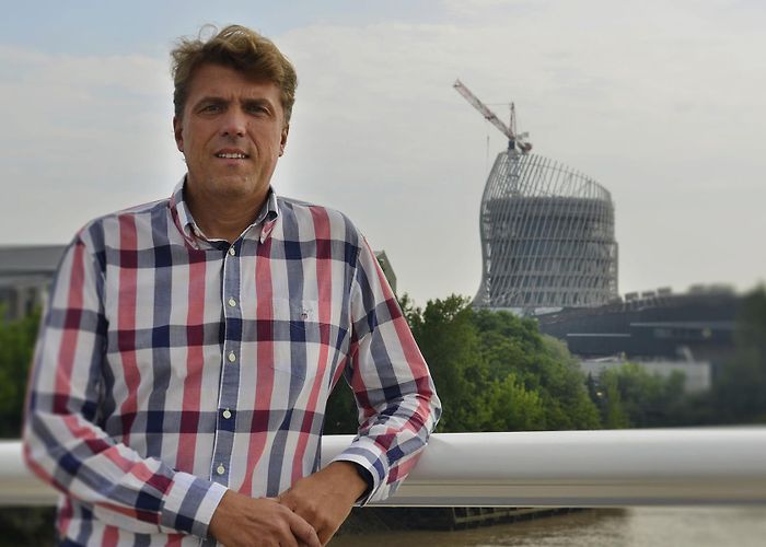 La Cite du Vin Philippe Massol, director of the Cité du Vin at Bordeaux photo