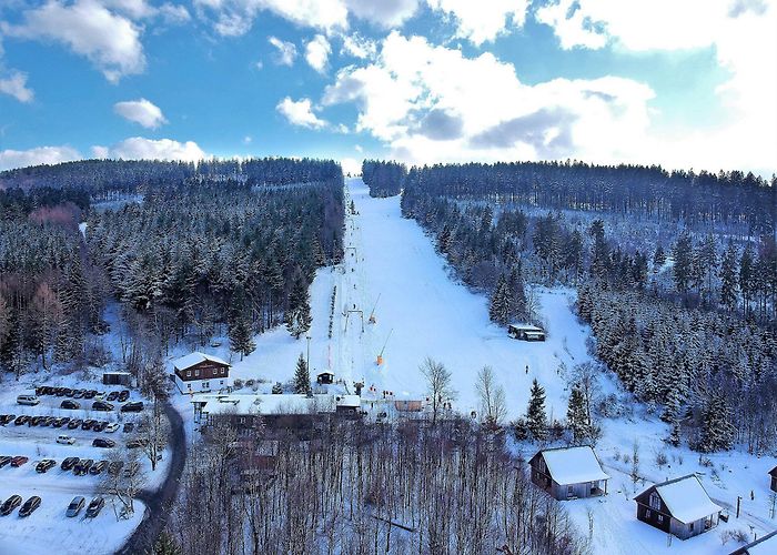 Schanze Ski Lift Winter sports in the Schmallenberg Sauerland and the vacation ... photo