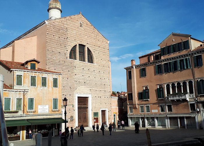 Church of San Pantalon The largest painting in the world is in Venice. Chiesa di San ... photo