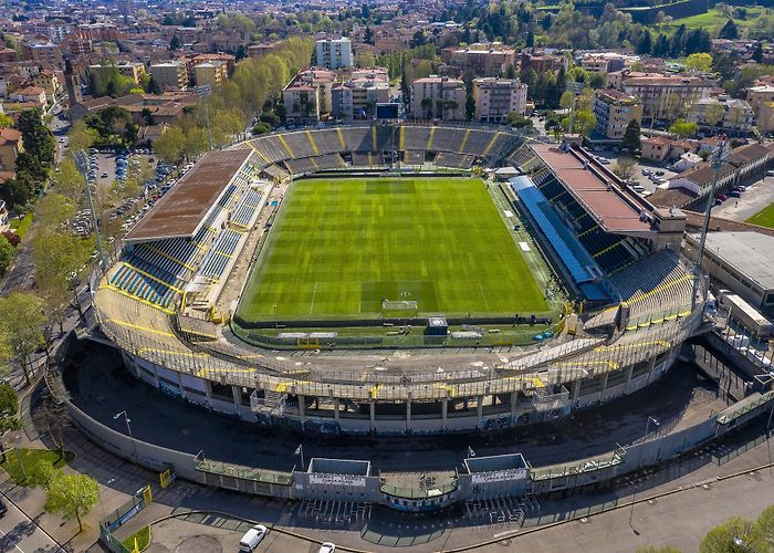 Atleti Azzurri d'Italia Stadium Temples of The Cult: Atalanta's Gewiss Stadium In Bergamo photo