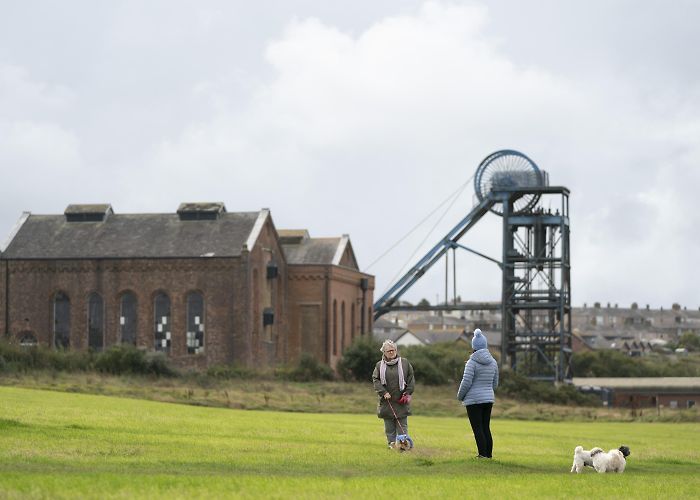 Haig Colliery Mining Museum Plan for UK coal mine brings hope to some, horror to others | AP News photo
