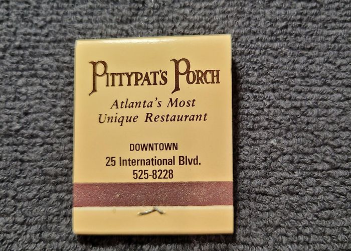 Pittypat's Porch Pittypat's Porch Matchbook Unstruck - Etsy photo