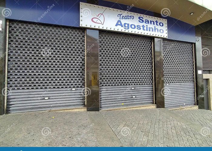 Santo Agostinho Theatre Facade of Teatro Santo Agostinho, Sao Paulo. Editorial Image ... photo