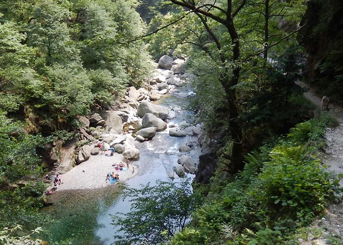 Valgrande National Park San Bernardo | Wild swimming in a mountain stream | TRIP PICK photo