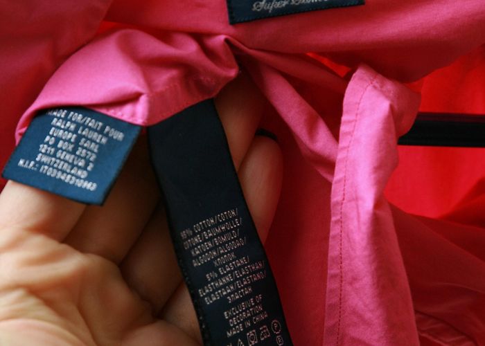 Ralph Lauren European headquarters Vintage Vtg Rare Ralph Lauren Pink Short Sleeve Shirt Buttons up ... photo