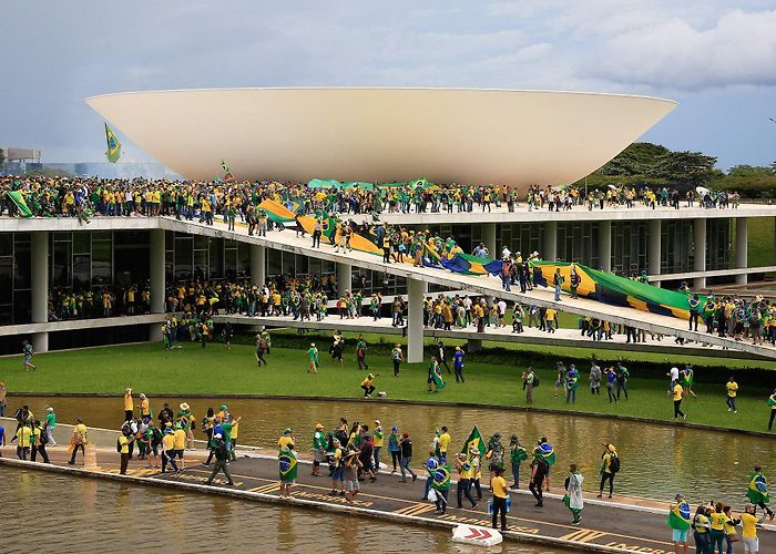Brasilia National Park Cleaning Up After the Bolsonaristas in Brasília | The New Yorker photo