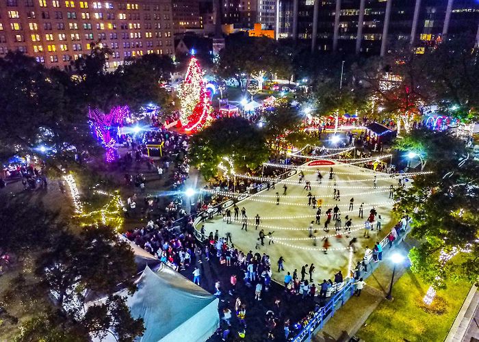 Travis Park Rotary Ice Rink - Travis Park photo