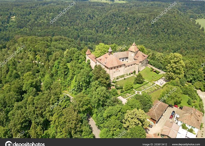 Castle Kyburg Kyburg Castle Located Zurich Winterthur Switzerland Stock Photo by ... photo