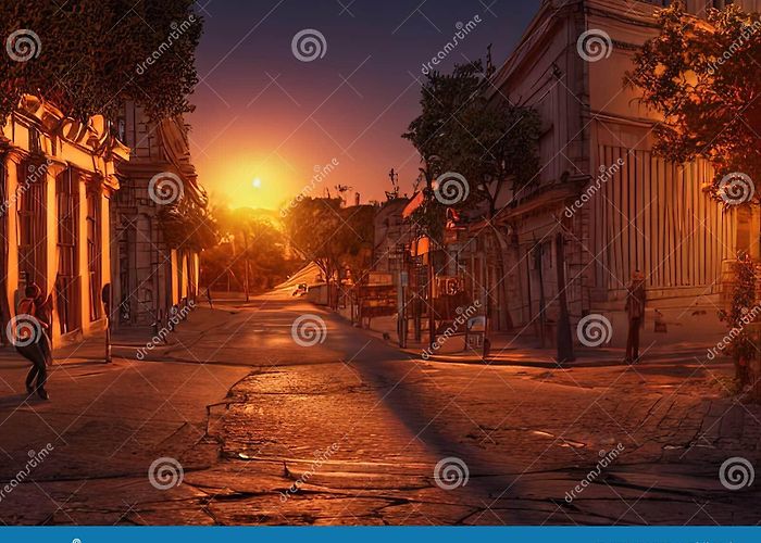 City Hall Tandil, Buenos Aires, Argentina. Generative AI. Stock Illustration ... photo