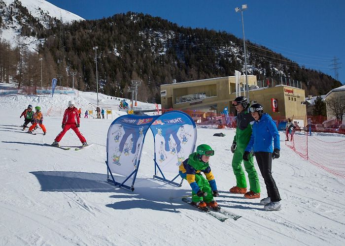 Ski Lift Pontresina Family ski resort Languard, Pontresina | Engadin, Switzerland photo