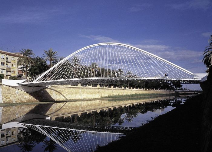 Santiago Calatrava  Bridge Manrique Footbridge / Murcia (Gallery) - Santiago Calatrava ... photo
