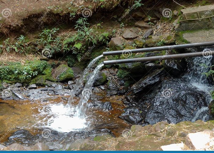 Mangabeiras Park Improvised Waterfall at East in Mangabeiras Park, Belo Horizonte ... photo