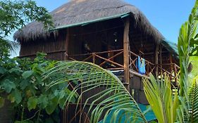 Апартаменти Malinche Cafe In Coba Tulum Exterior photo