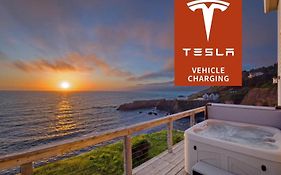 Апартаменти Exquisite Oceanview! By Oceanviewhottubs Oceanfront! Shelter Cove, Ca Tesla Ev Station Exterior photo