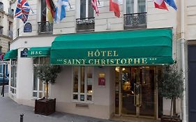 Hotel Saint Christophe Париж Exterior photo