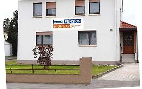 Готель Pension Highway Бюнде Exterior photo