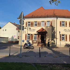 Готель Gasthof Alte Post Oberhausen-Rheinhausen Exterior photo