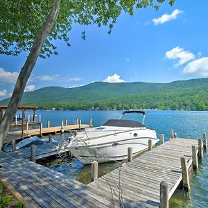 Waterfront Home On Lake George With Boat Dock! Куінсбері Exterior photo