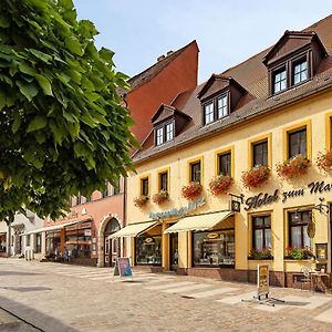 Hotel-Pension Zum Markt Торгау Exterior photo