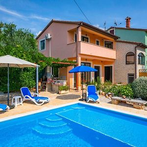 Villa Margerita With Private Pool, Yard And Parking Каштелир Exterior photo