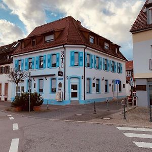 Готель Gaestehaus Kronenstrasse Шветцинген Exterior photo