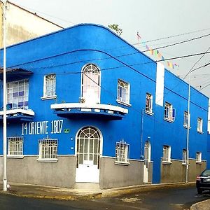 Готель Hostal Azul Puebla Barrio El Alto Exterior photo