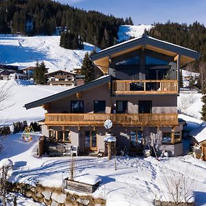 Вілла Ski In - Ski Out Panoramaferienhaus Breitmoos Neben Mittelstation Міттерзілль Exterior photo