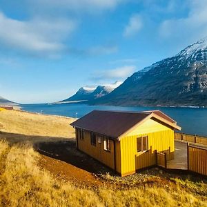 Langahlid Cottages & Hot Tubs Сейдісфіордюр Exterior photo