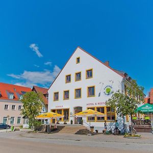 Готель Gasthof Postbrau Siegenburg Exterior photo