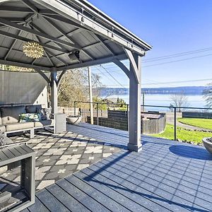 Вілла Puget Sound Cabin With Hot Tub And Water Views! Бремертон Exterior photo
