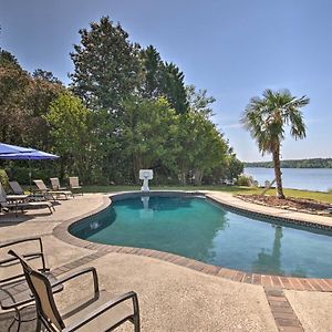 Impeccable Home With Dock And Pool On Lake Wateree! Камден Exterior photo