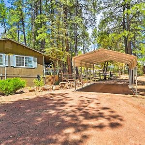 Вілла Pine Cabin In The Woods With Yard And Grill! Exterior photo