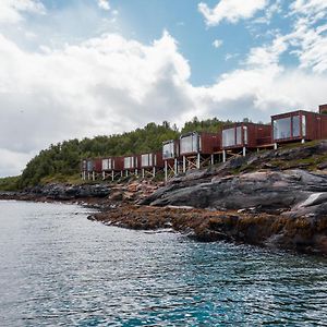 Вілла Aurora Fjord Cabins Lyngseidet Exterior photo