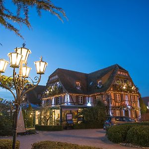 Hotel Restaurant Relais De La Poste - Strasbourg Nord Ла-Ванцено Exterior photo