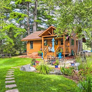 Lakefront Cabin With Private Dock And Fire Pit! Мінокуа Exterior photo