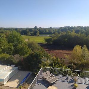 Вілла Gite La Pironniere - Piscine, Nature, Au Bord De La Riviere Montreuil-sur-Maine Exterior photo