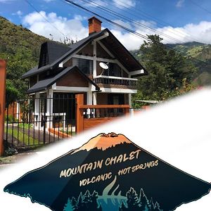 Вілла Mountain Chalet - Tungurahua Hot Springs/Aguas Termales Баньйос Exterior photo